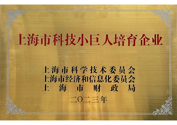 上海市科技小巨人培育企业